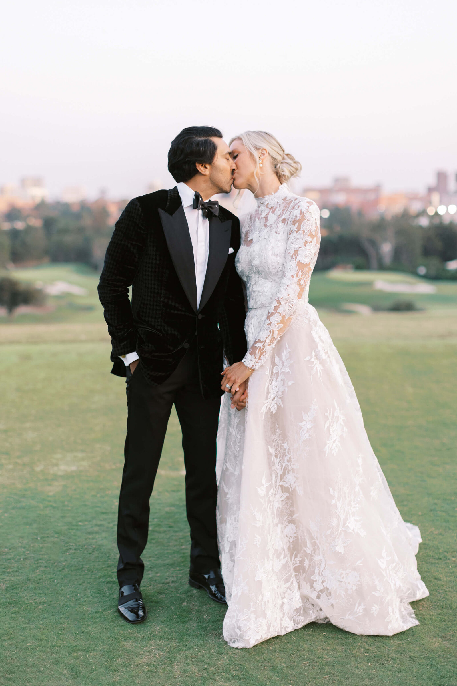 Bel-Air Country Club Bride and Groom Portrait