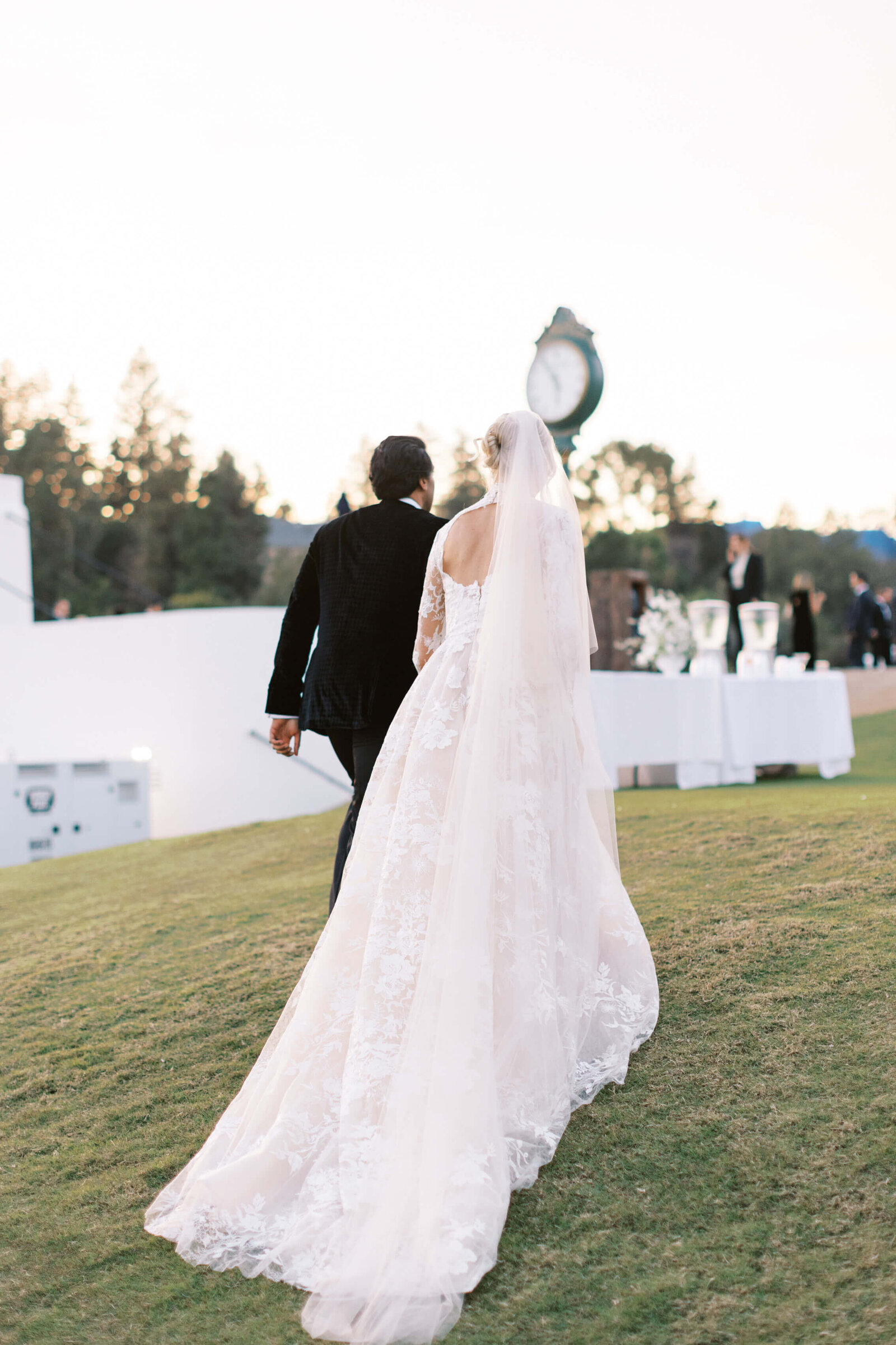 Bel-Air Country Club Bride and Groom Portrait
