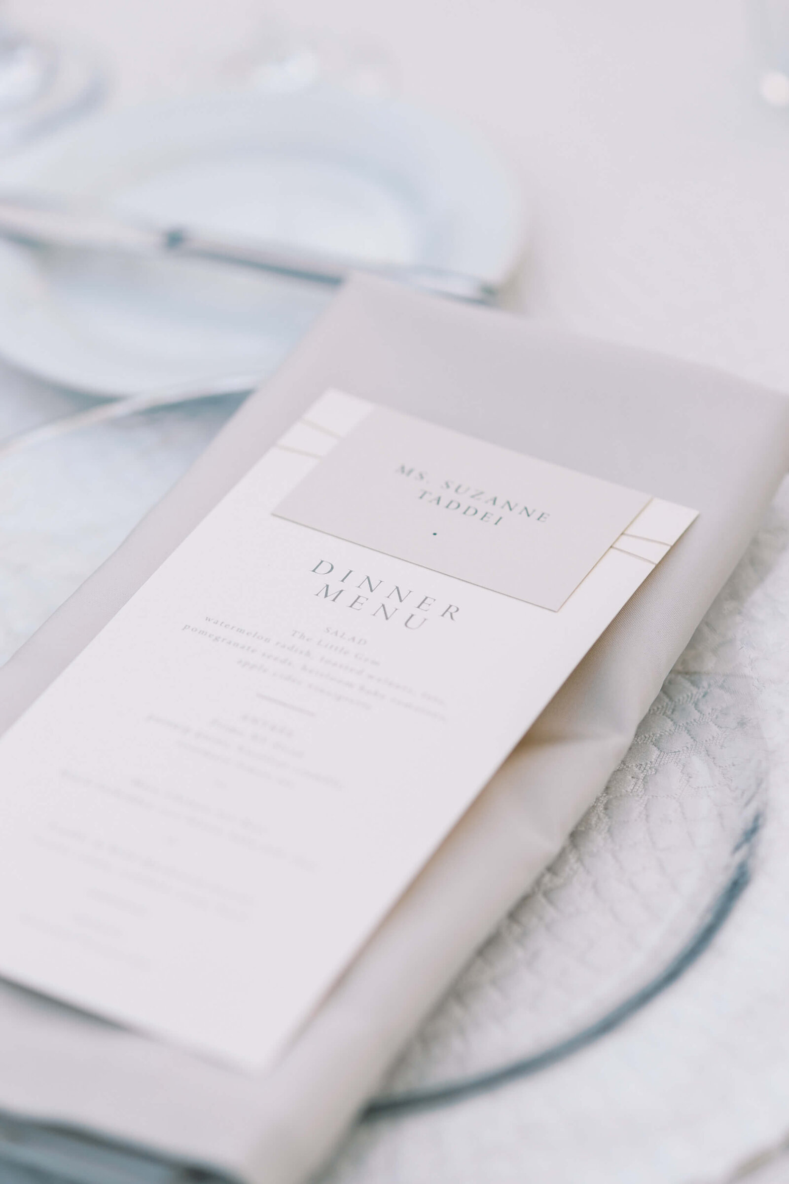 Bel-Air Country Club Place Setting
