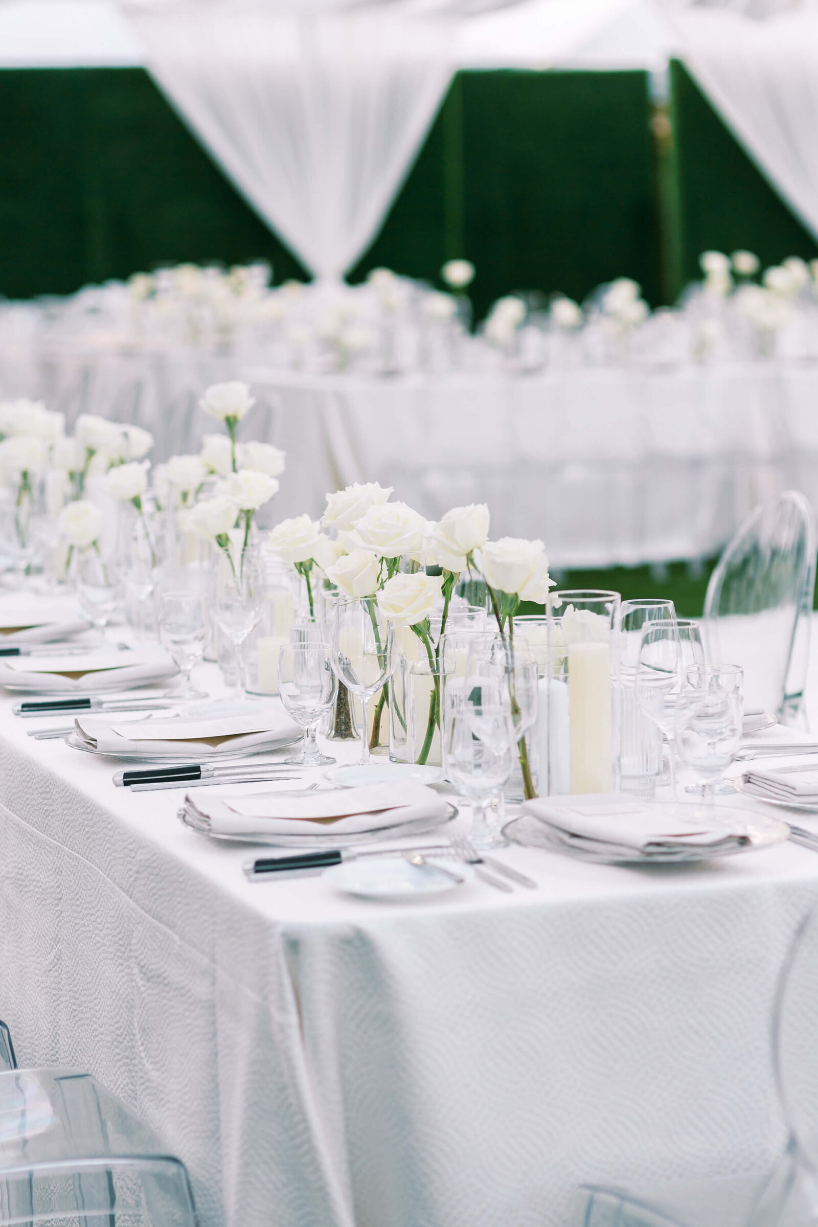 Bel-Air Country Club Reception Table