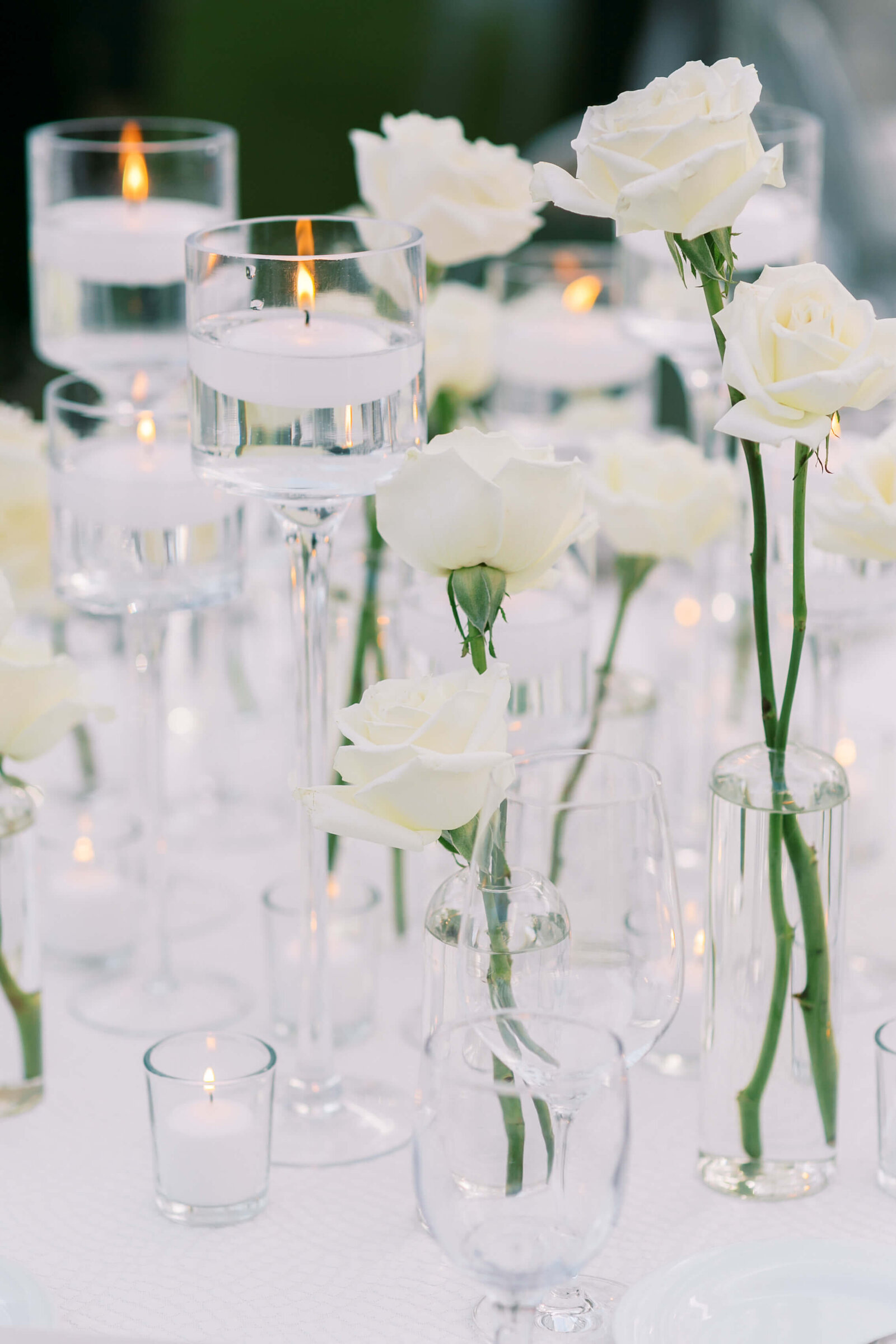 Bel-Air Country Club Reception Table Florals
