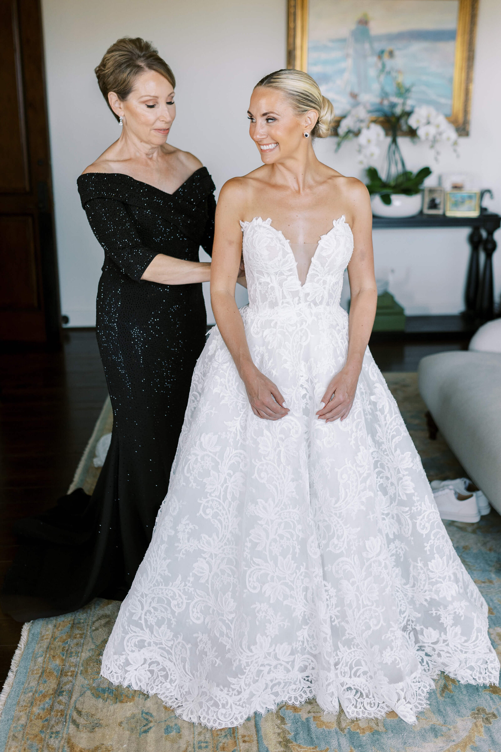 Malibu Bride Getting Ready