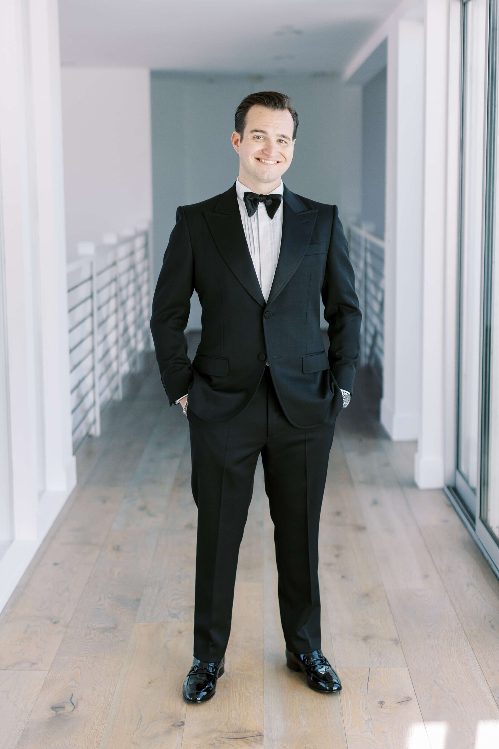 Malibu Wedding Groom Portrait
