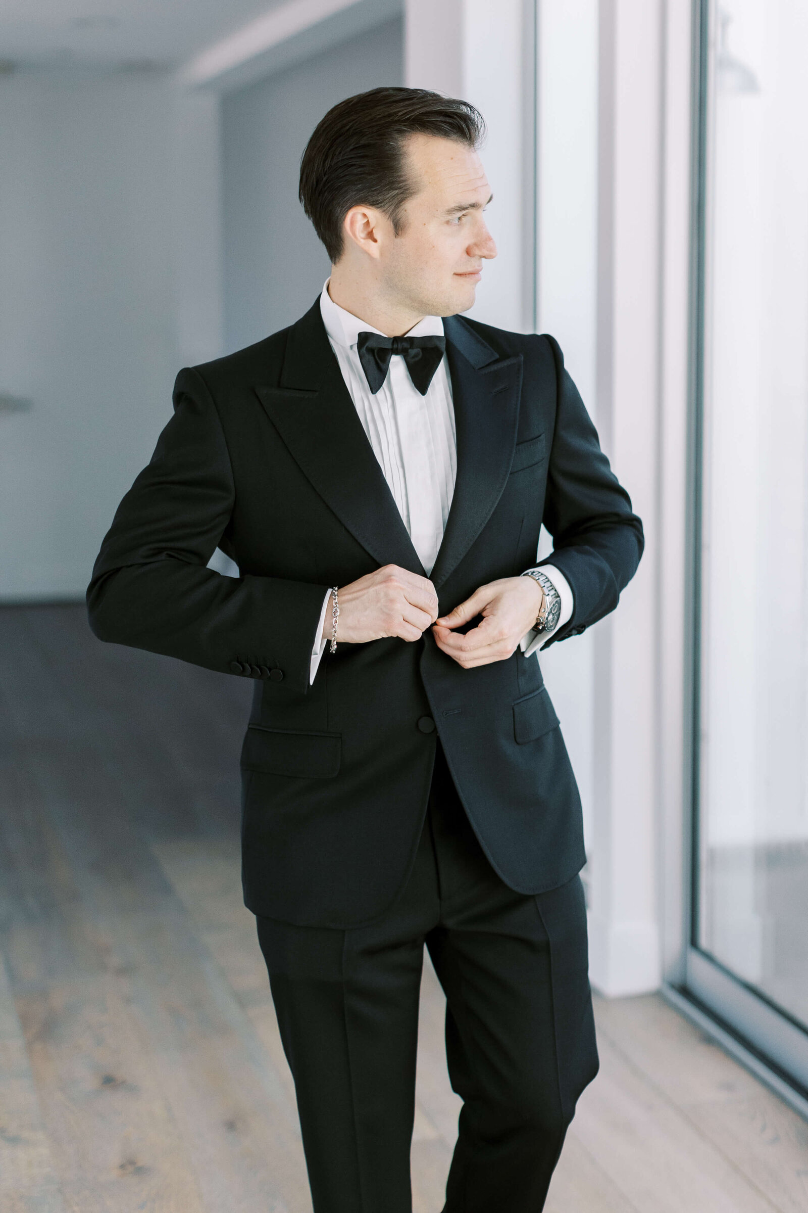 Malibu Wedding Groom Portrait