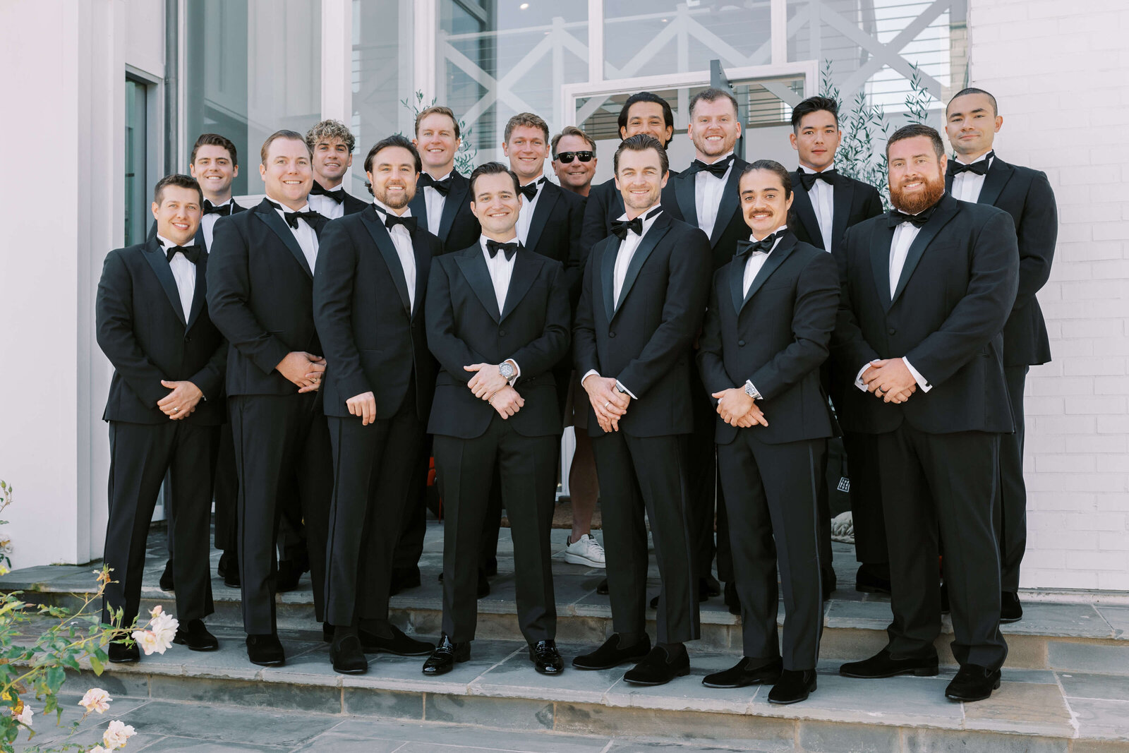 Malibu Estate Wedding Groomsmen