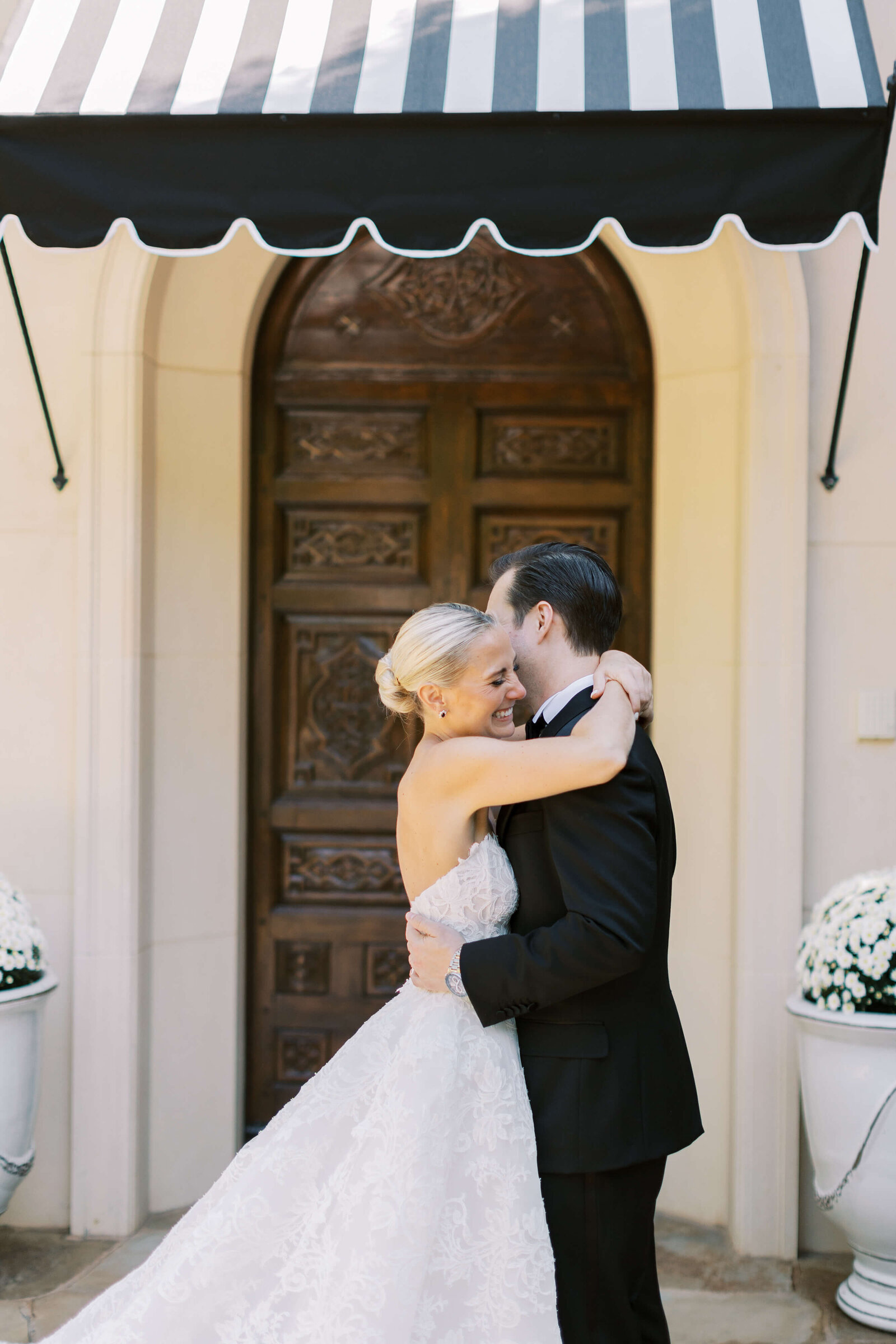 Malibu Estate Wedding Bride and Groom
