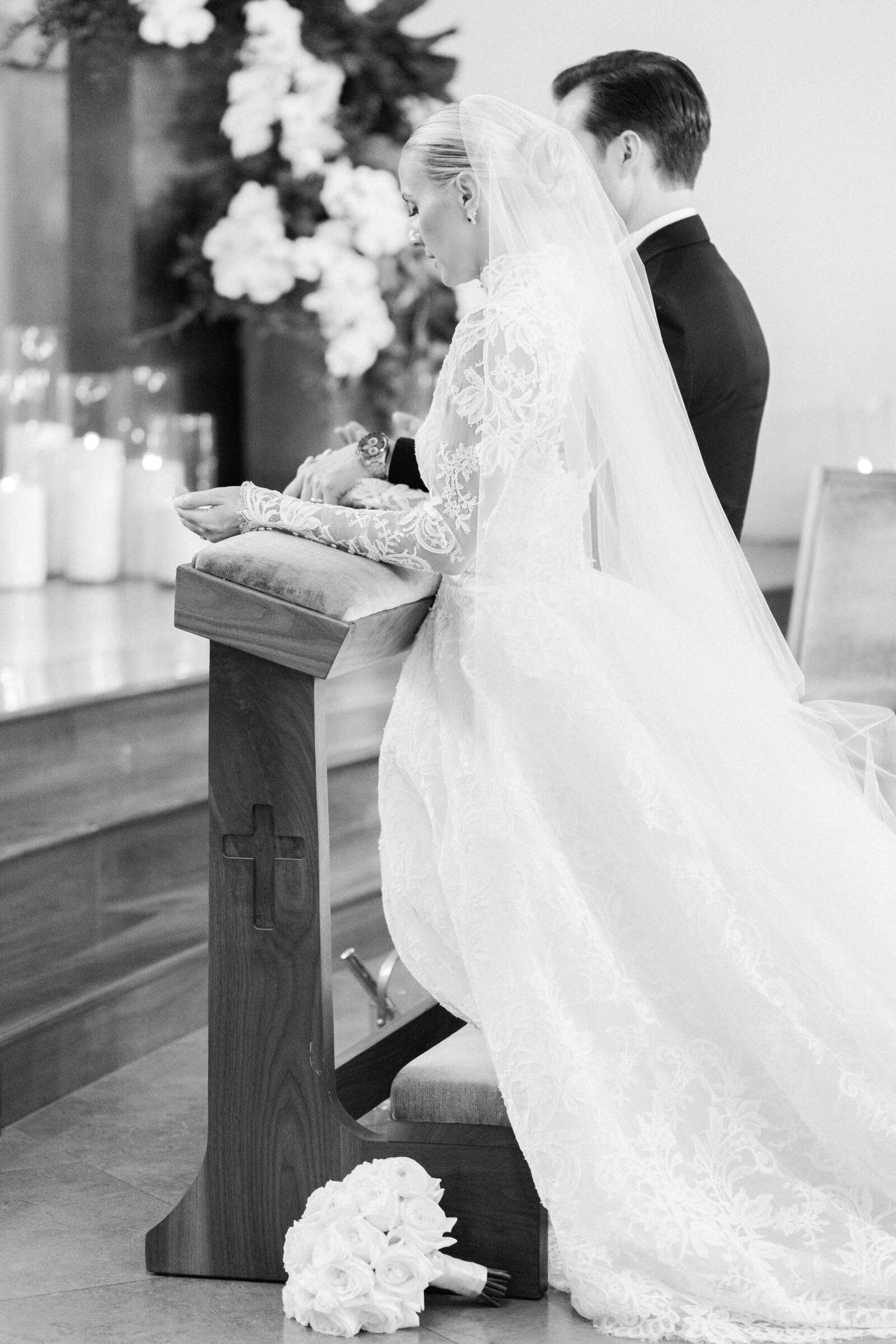 Malibu Catholic Church Wedding Ceremony