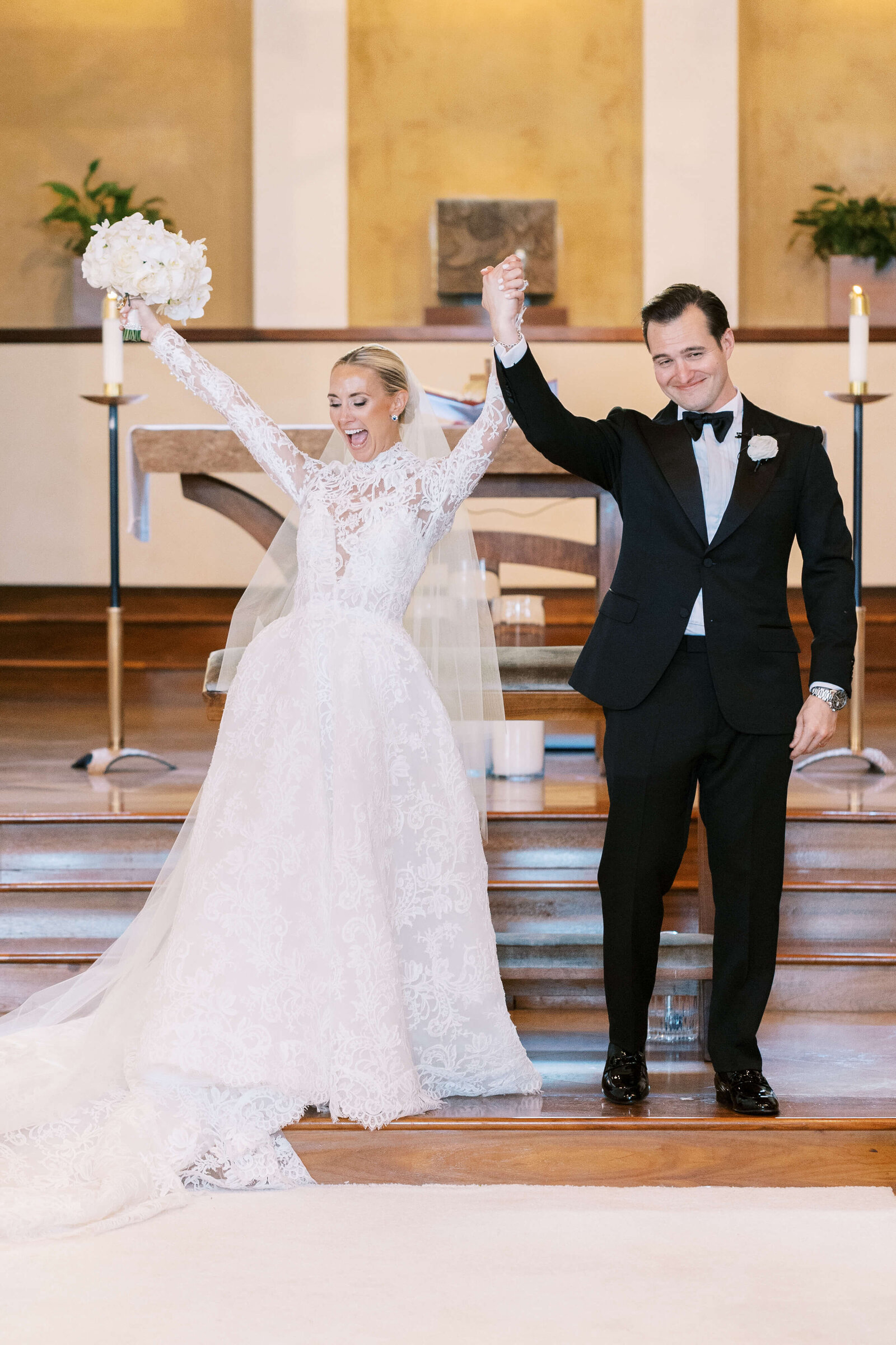 Malibu Catholic Church Wedding Ceremony