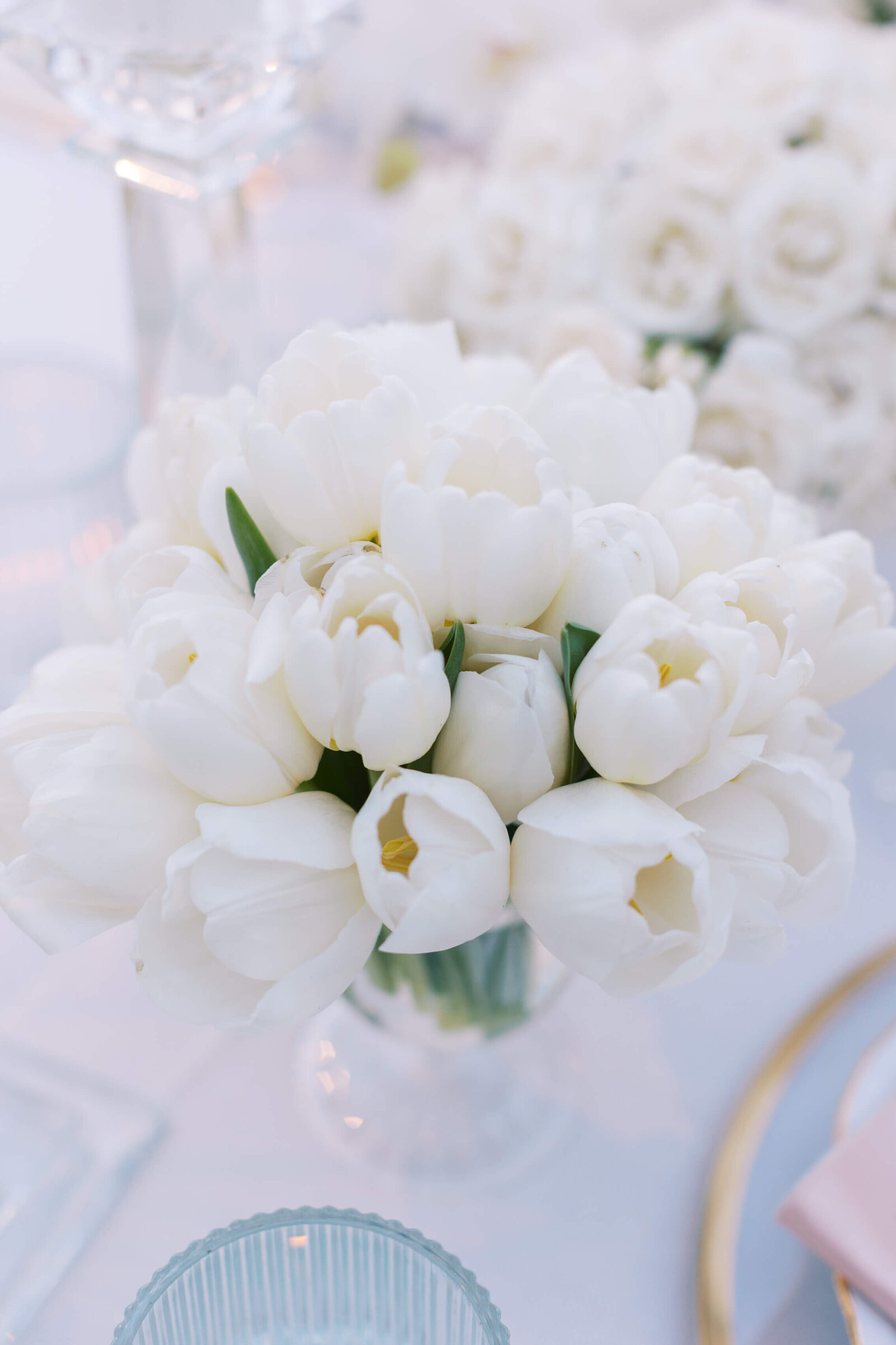 Malibu Estate Wedding Reception Florals