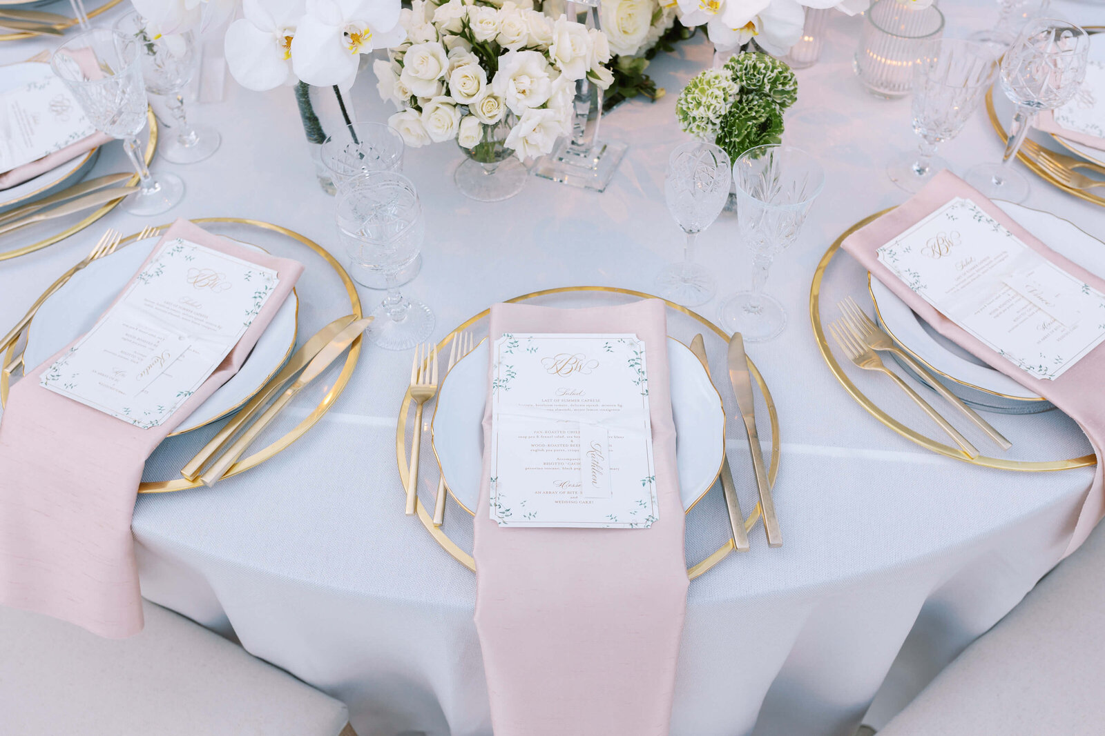 Malibu Wedding Reception Table