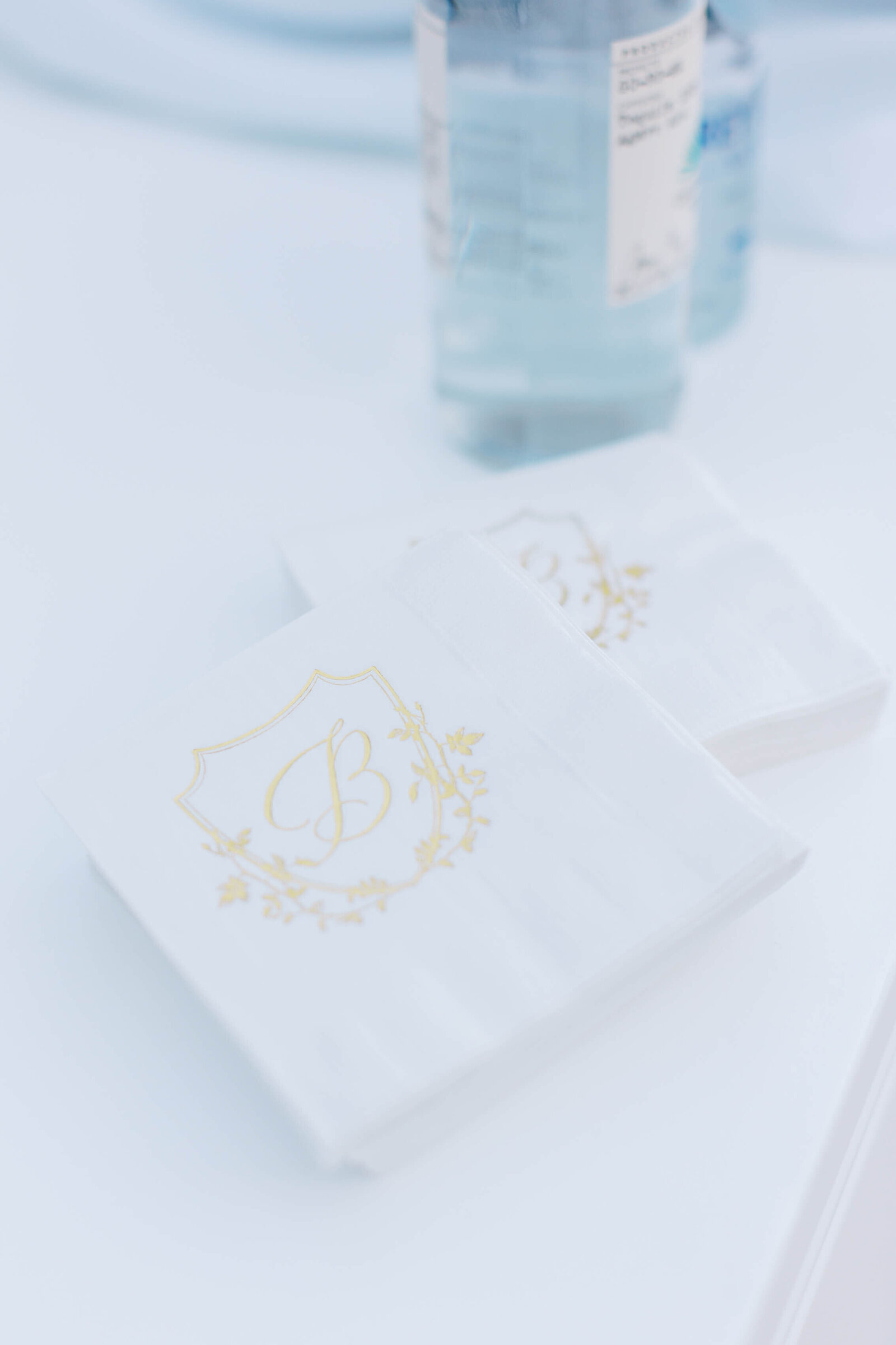 Malibu Estate Wedding Reception Napkins