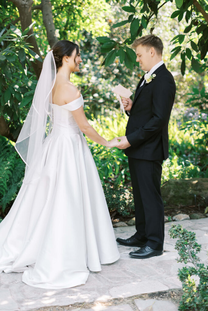 Gerry Ranch Wedding Vows - Lisa Leanne Photography