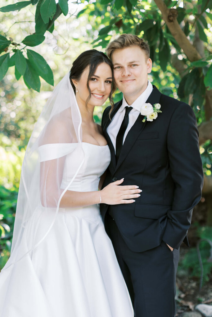Gerry Ranch Wedding Couple Portrait - Lisa Leanne Photography