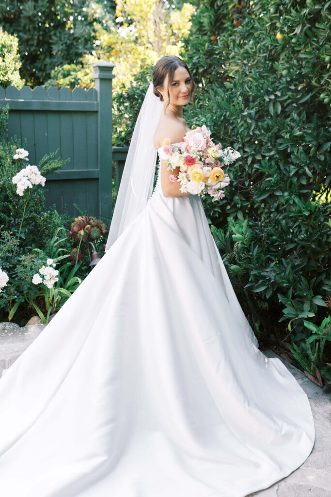 Bridal Portrait at Gerry Ranch. Lisa Leanne Photography