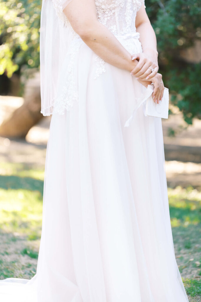First Look detail at Calamigos Ranch - Lisa Leanne Photography