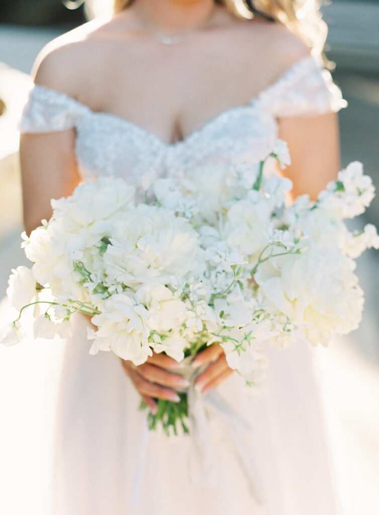 Brides Bouquet at Calamigos Ranch Wedding - Lisa Leanne Photography