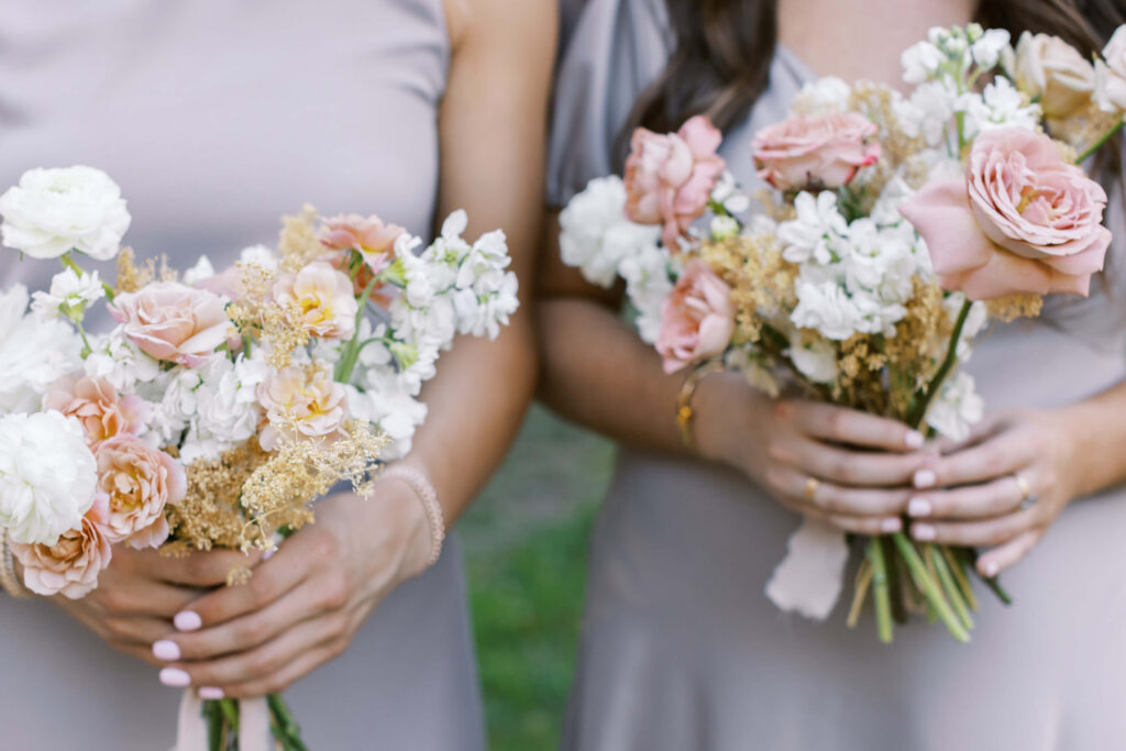 Calamigos Ranch Wedding Bridesmaids Bouquets- Lisa Leanne Photography