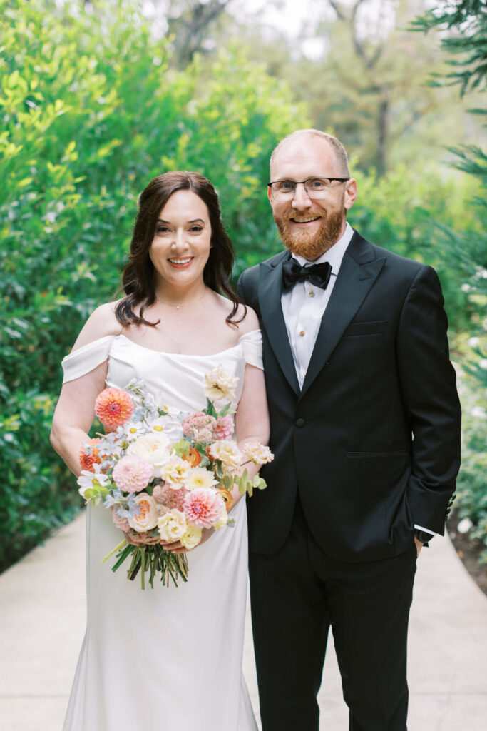 Calamigos Ranch Bride and Groom Portrait