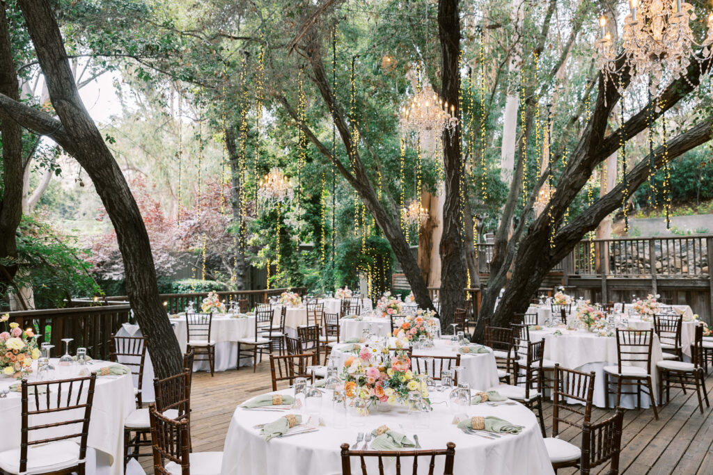 Calamigos Ranch Birchwood Room Brunch Reception Wide