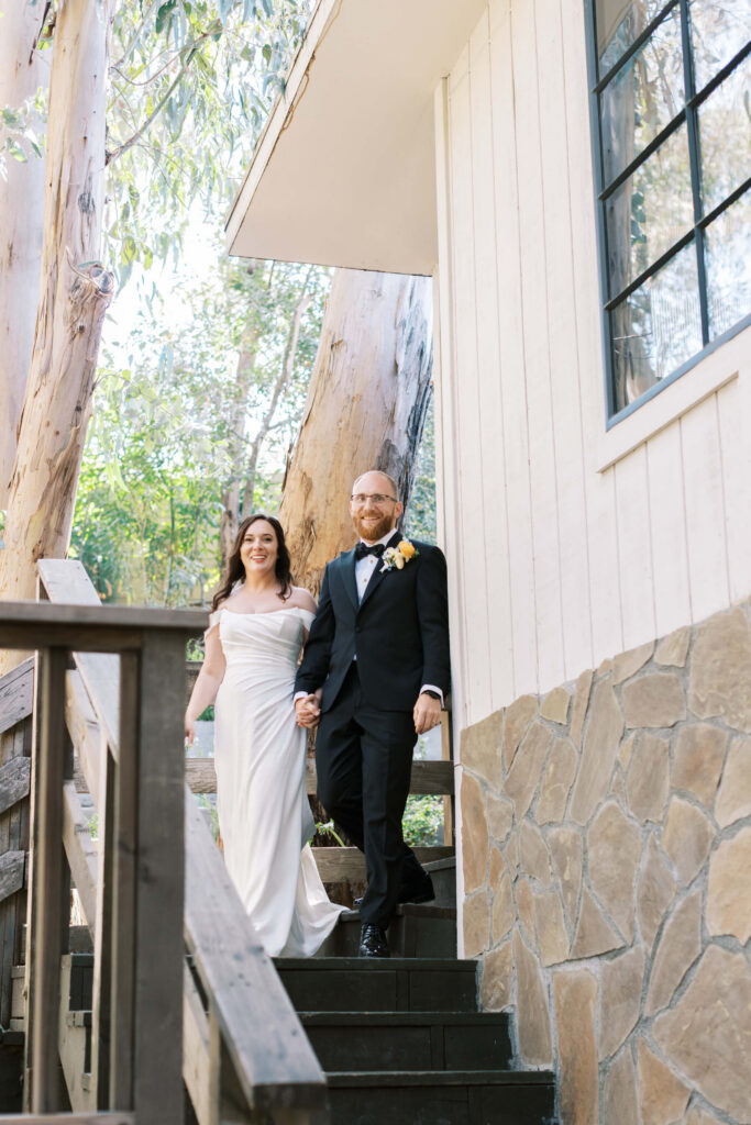 Calamigos Ranch Birchwood Room Wedding Grand Entrance