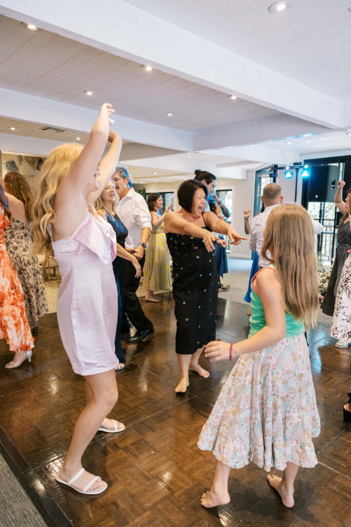 Calamigos Ranch Birchwood Room Dancing