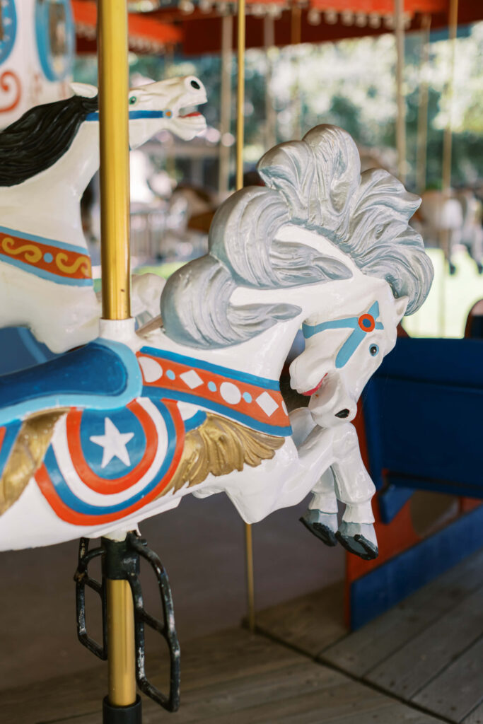 Calamigos Ranch Carousel Close Up