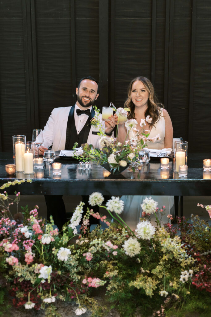 Roblar Winery Barn Reception Bride and Groom - Lisa Leanne Photography