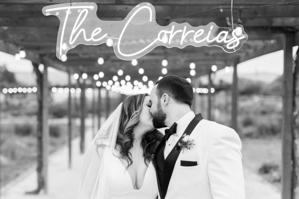 Roblar Farm Wedding Bride and Groom Portrait - Lisa Leanne Photography
