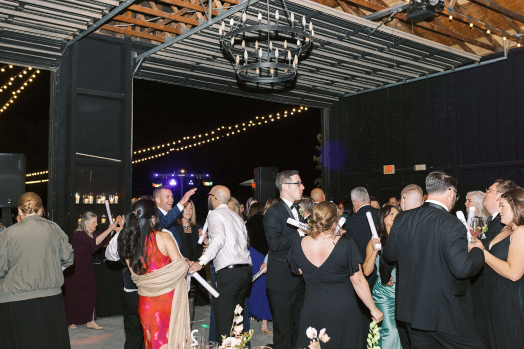 Roblar Farm Wedding Reception Dancing - Lisa Leanne Photography