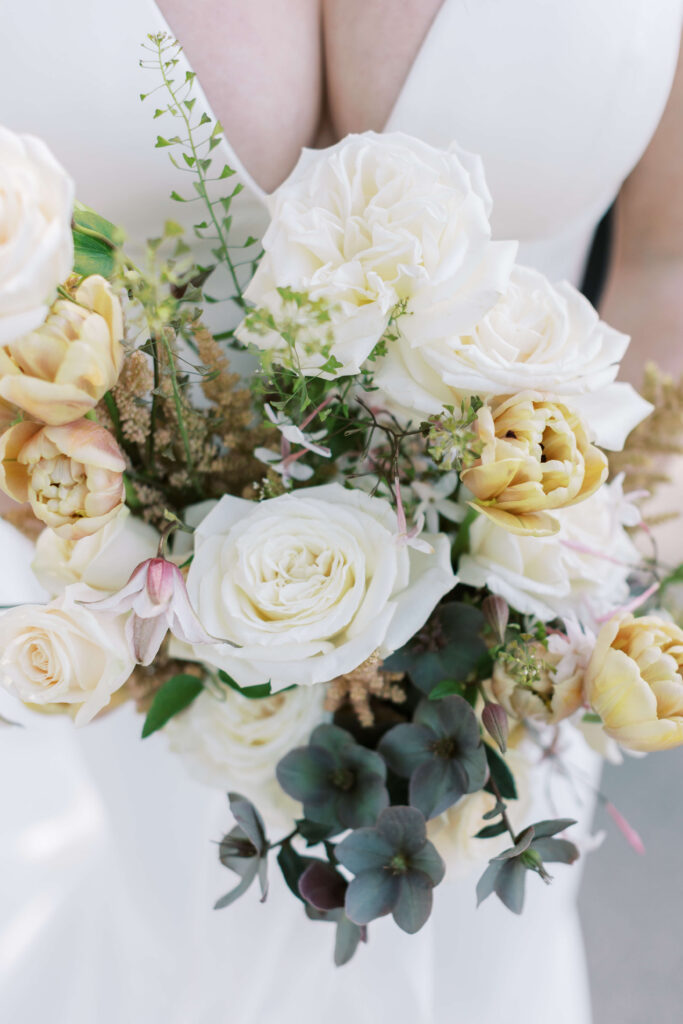 Roblar Farm Wedding Bridal Bouquet - Lisa Leanne Photography