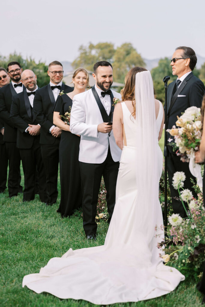 Roblar Farm Wedding Ceremony - Lisa Leanne Photography